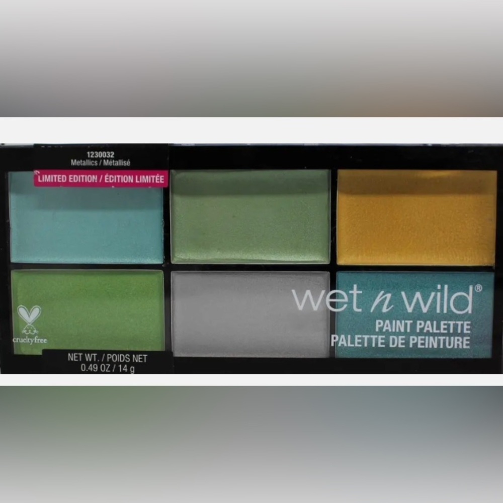 Wet n Wild Paint Palette Limited Edition NWT